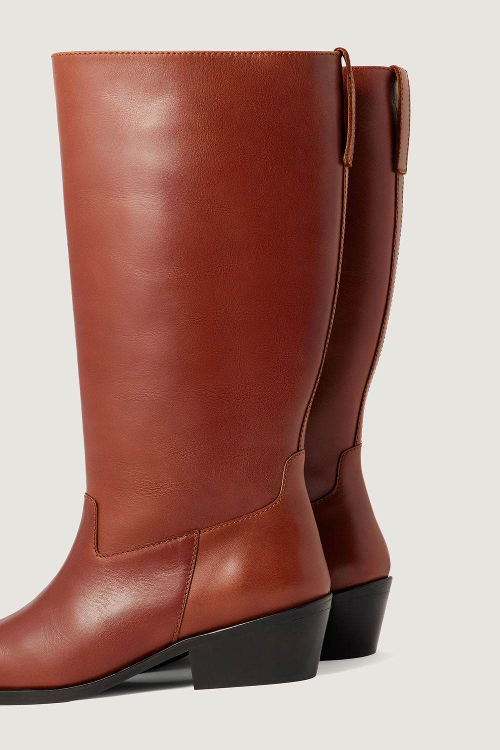 TERRE BATTUE _ Bottes Bergam en cuir - Terre battue