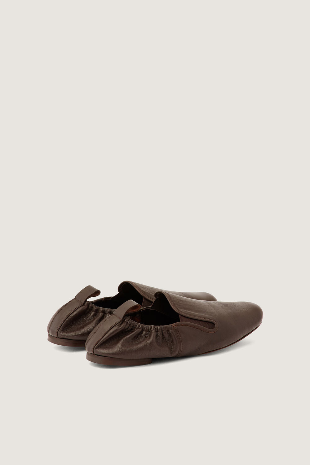 MARRON FONCE _ Mocassins Vana en cuir - Marron foncé