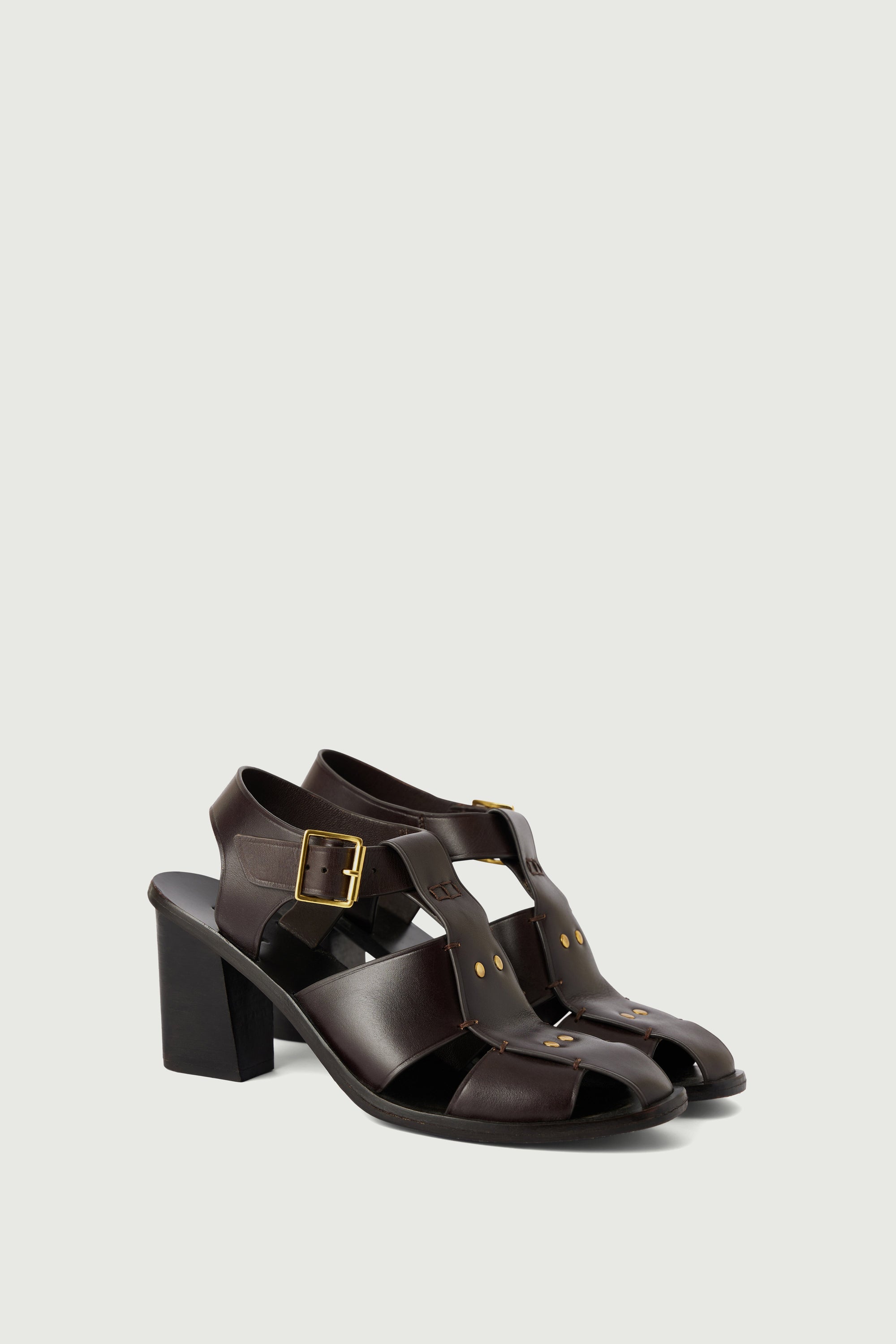 MARRON FONCE SANDALES ALES