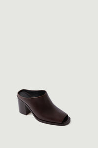 MARRON FONCE SANDALES DOWN