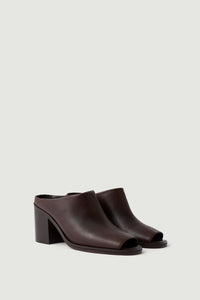 MARRON FONCE SANDALES DOWN