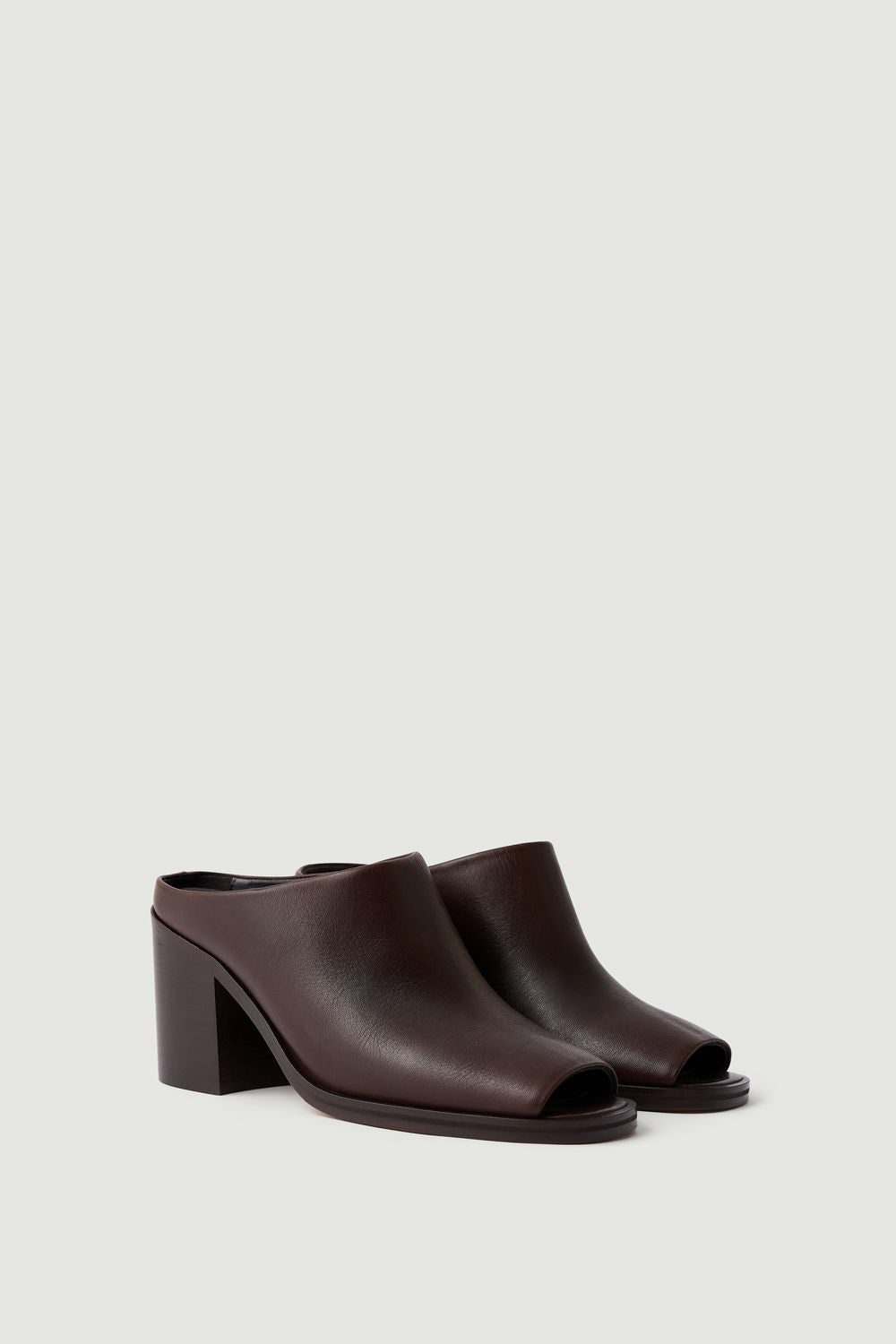 MARRON FONCE SANDALES DOWN