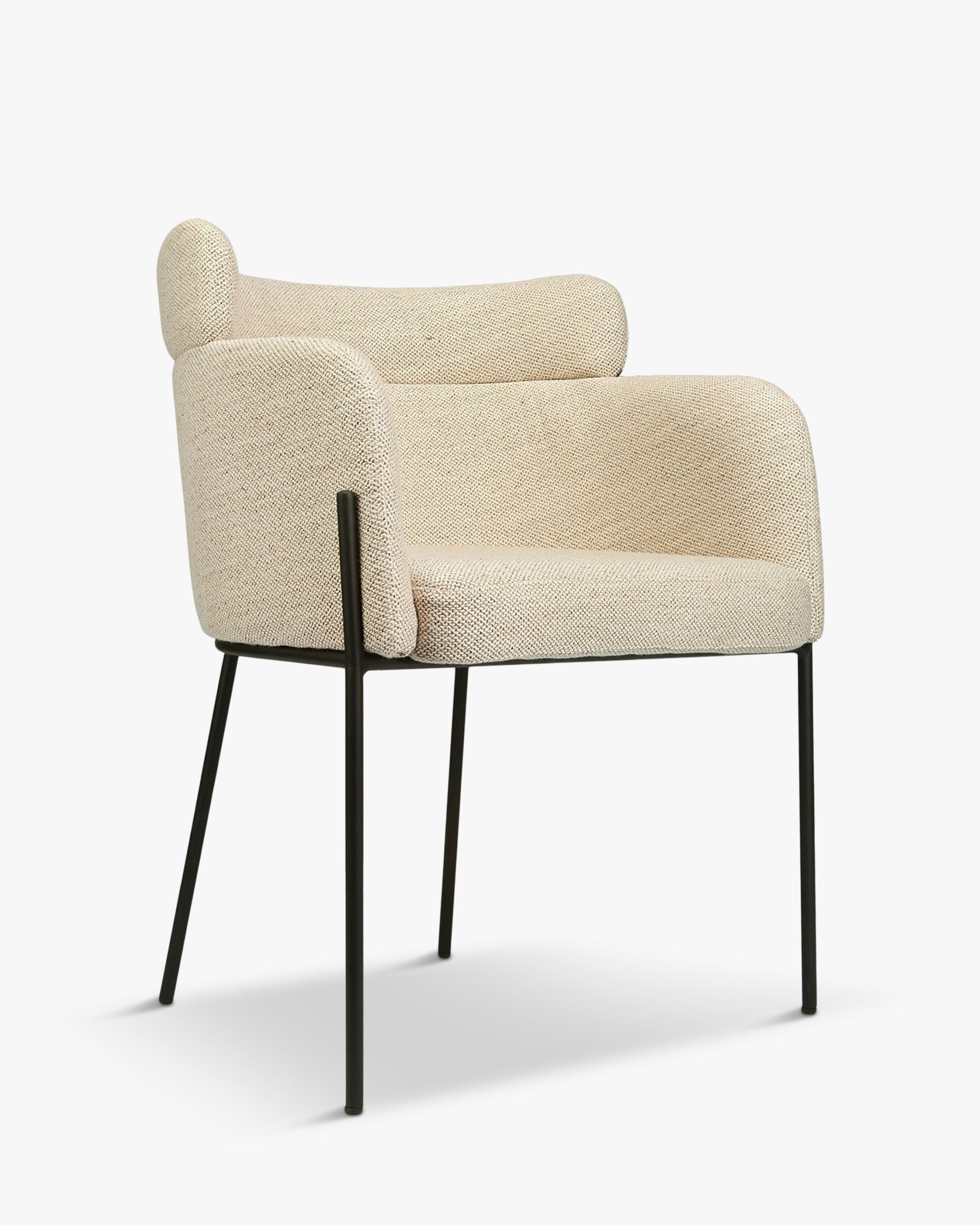 Chaise design Baron - Beige sable
