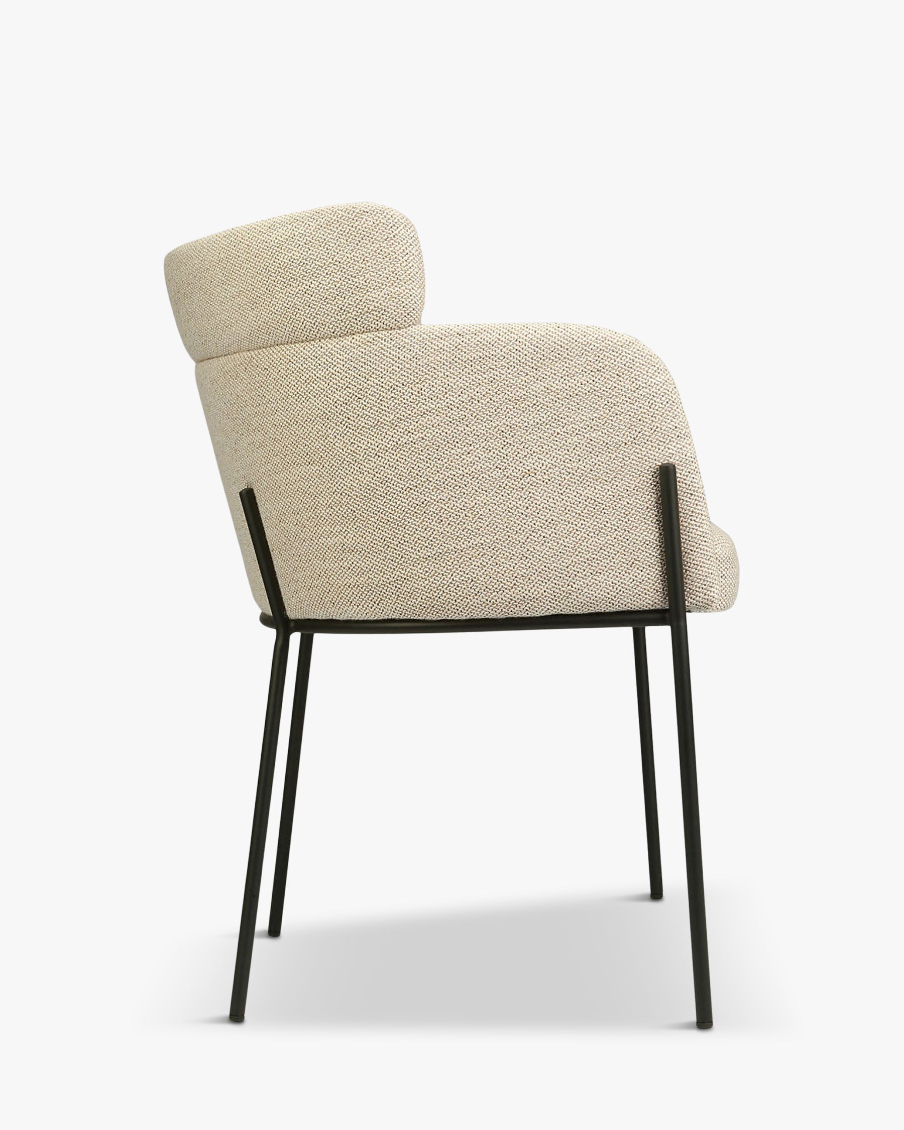 Chaise design Baron - Beige sable