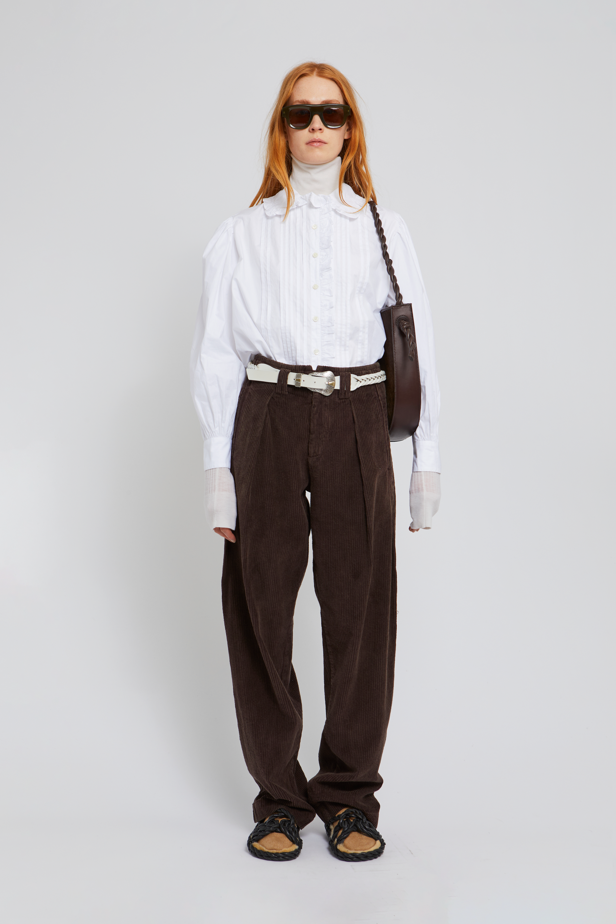 ZNOSTOCK_WHITE SHIRT CHAMELI - White