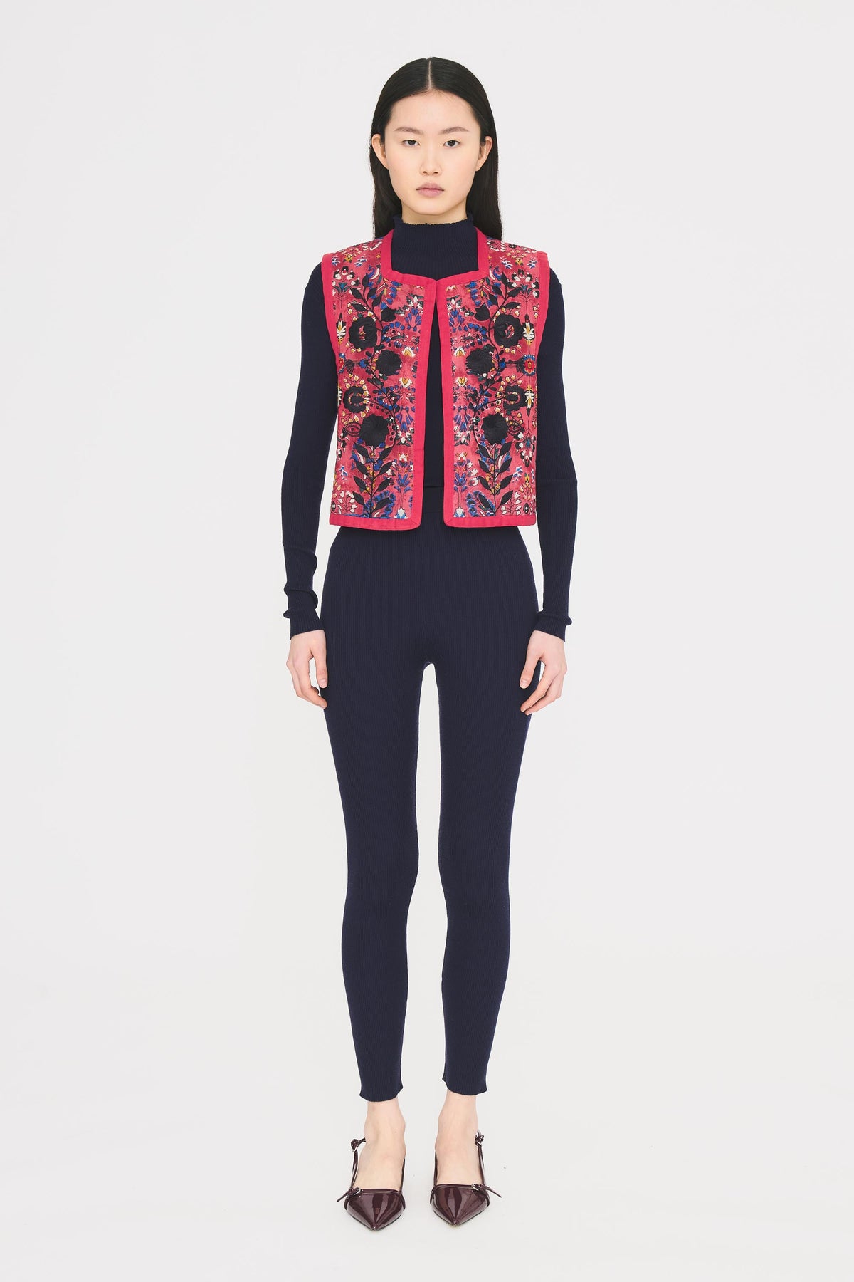 Legging Chausette - Navy