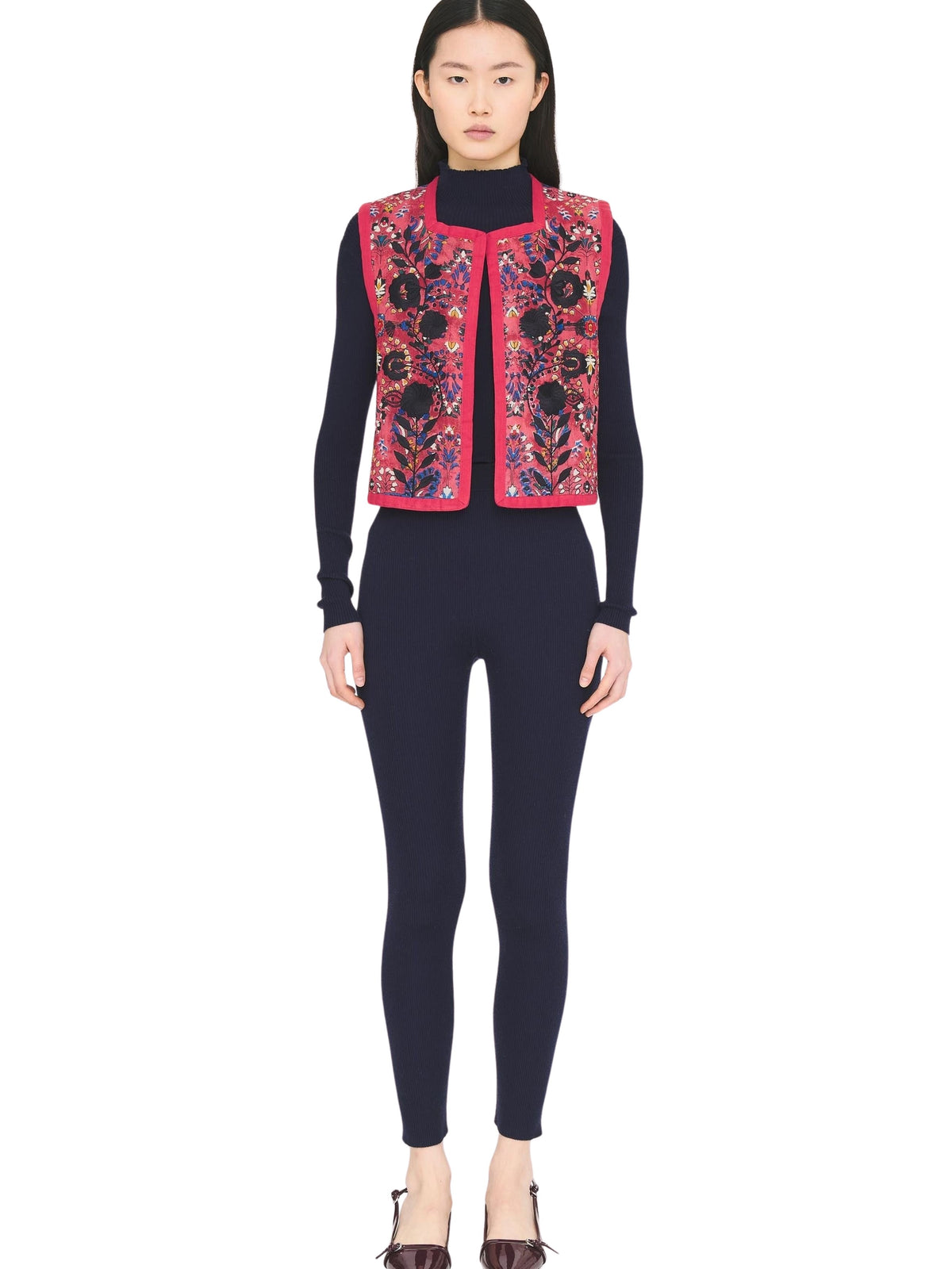 Legging Chausette - Navy
