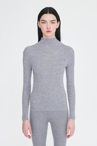Col roulé Chausette - Grey