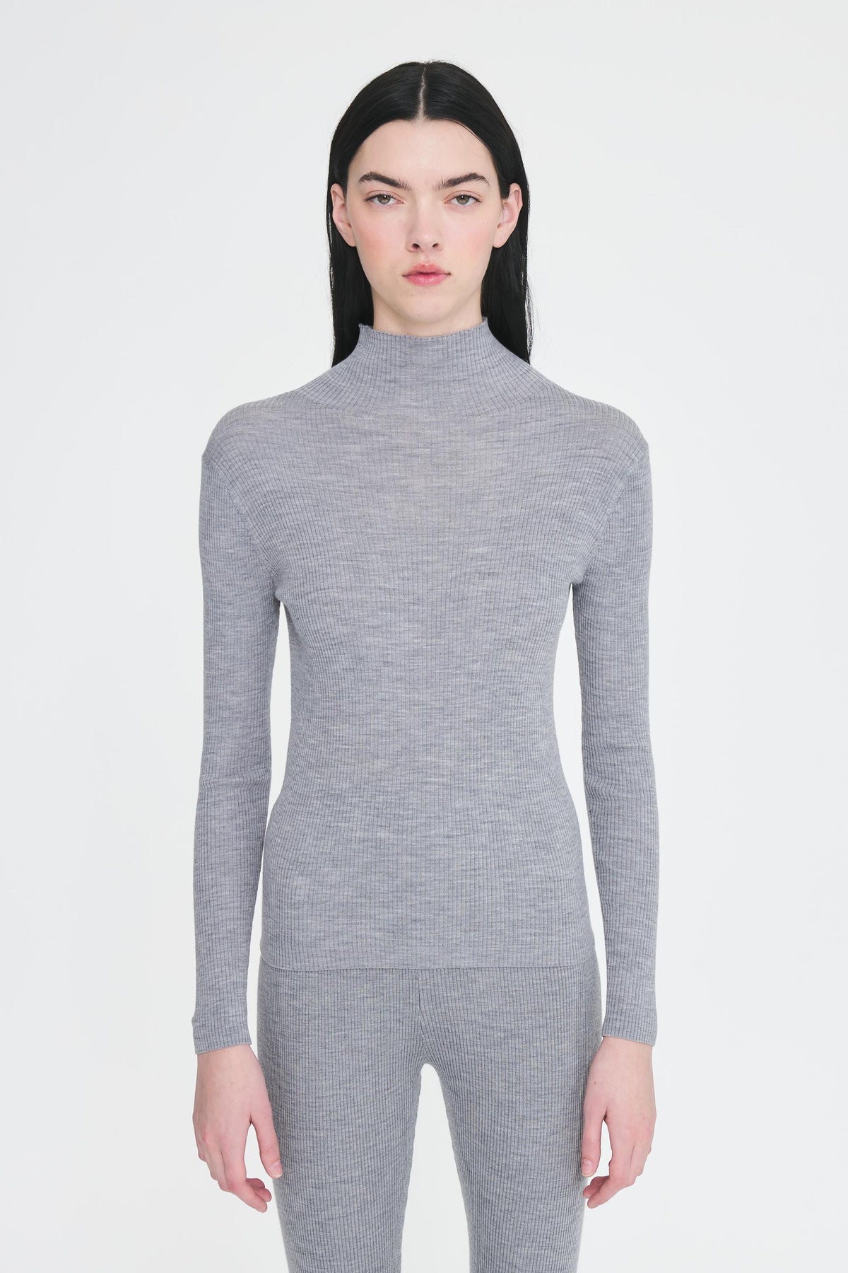 Col roulé Chausette - Grey