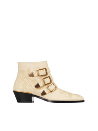 BASEPLUS_Cloudy Cream ANKLE BOOTS - Cloudy Cream