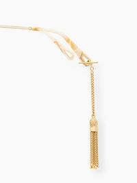 BASEPLUS_Gold Color SUNGLASSES JEWE - Gold Color