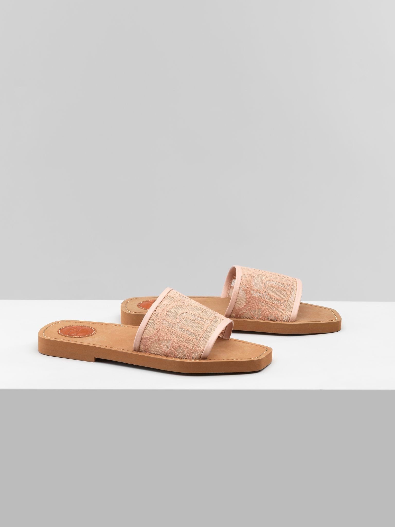 Mules Woody - Pink Tea