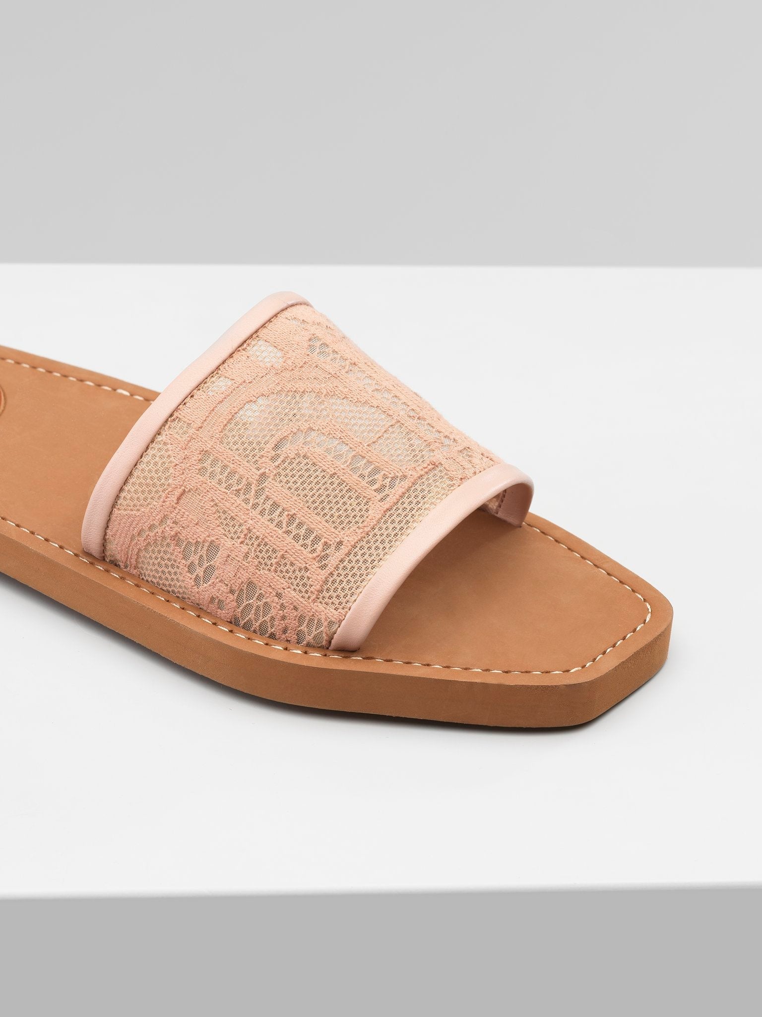 Mules Woody - Pink Tea