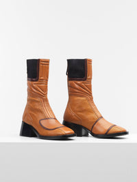 Bottines hautes Bell en cuir - Canyon Brown