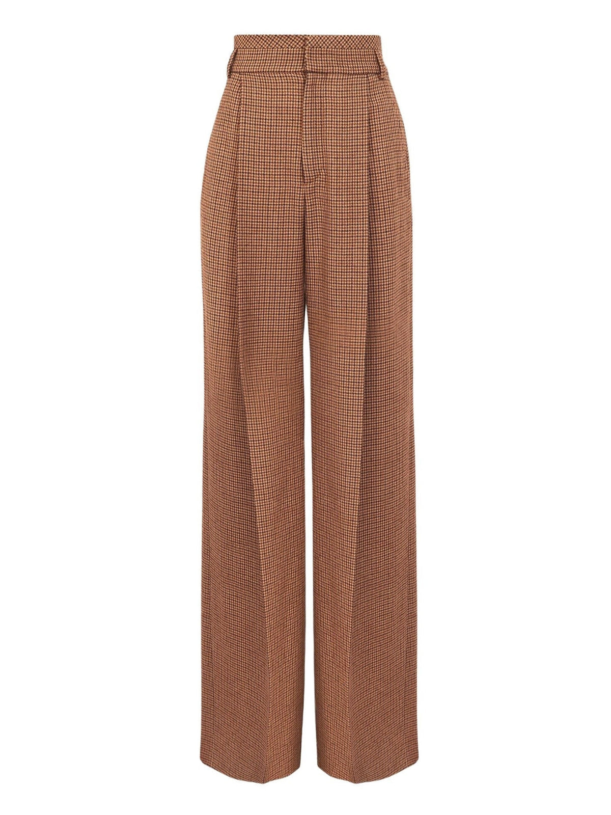 Beige & Brown TROUSERS - Beige & Brown