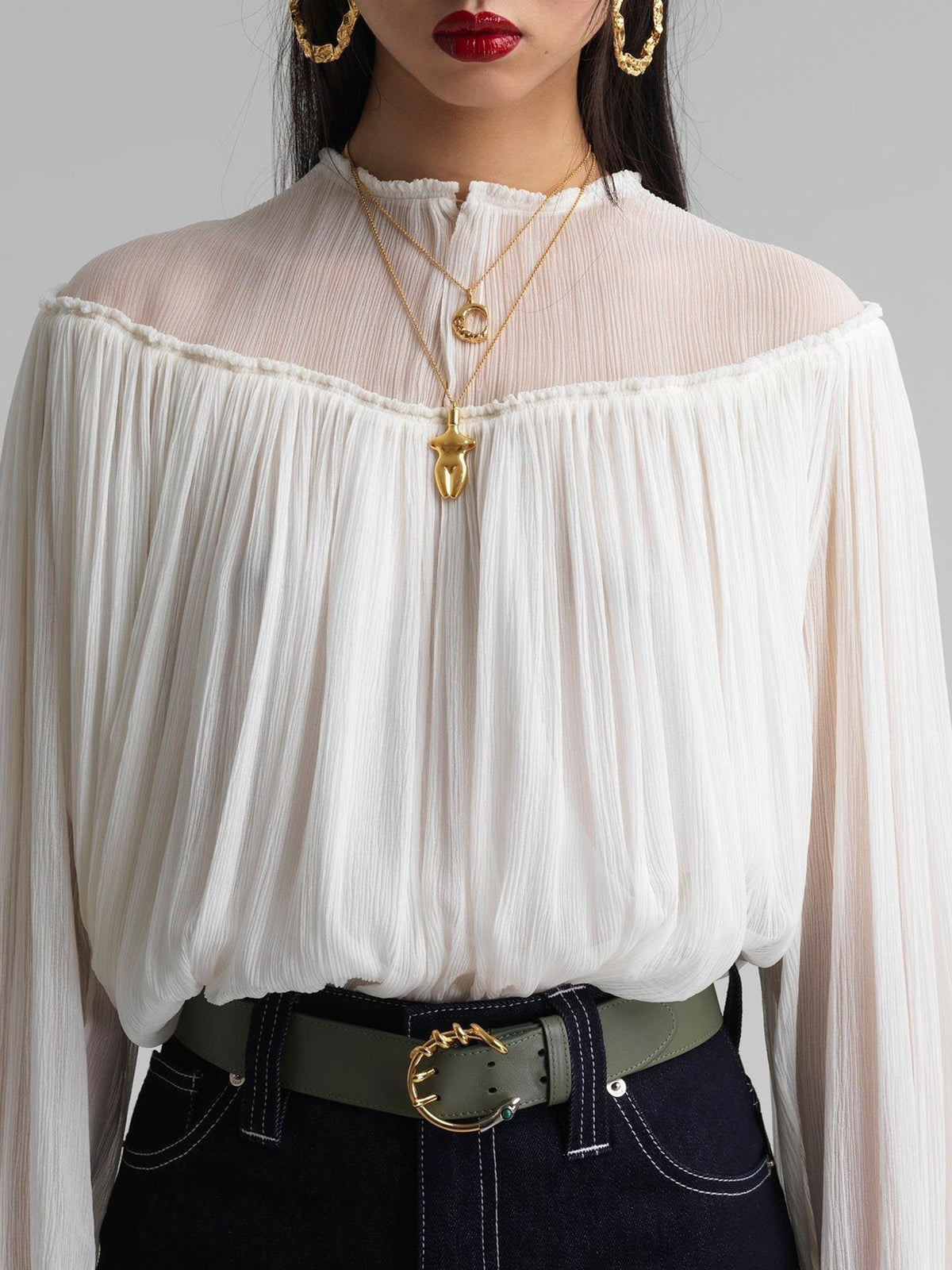 Gold Color NECKLACE - Gold Color