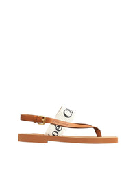 White FLAT SANDALS - White