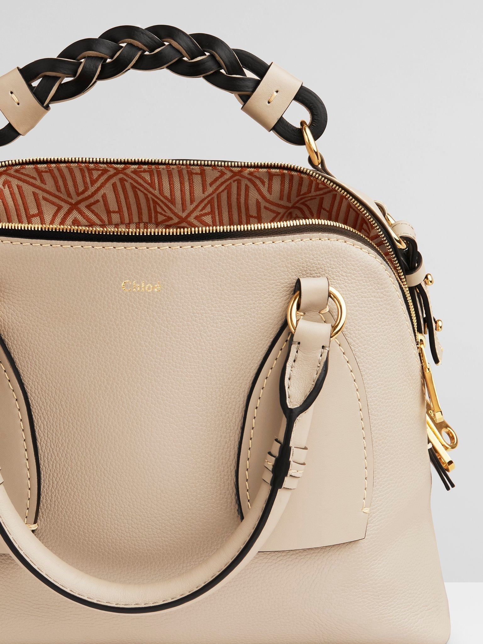 Sac de jour Daria en cuir - Sweet Beige
