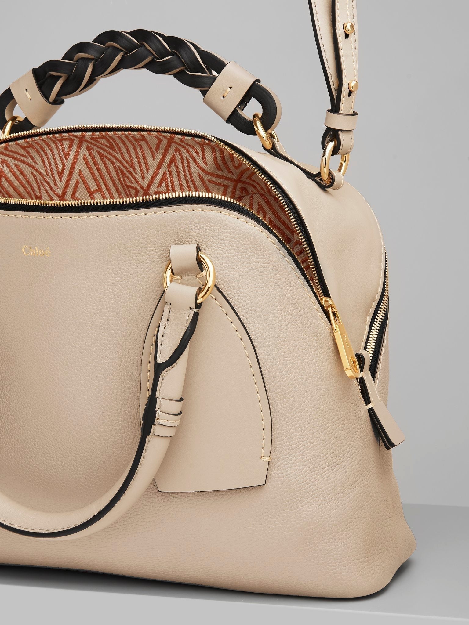Sac de jour Daria en cuir - Sweet Beige