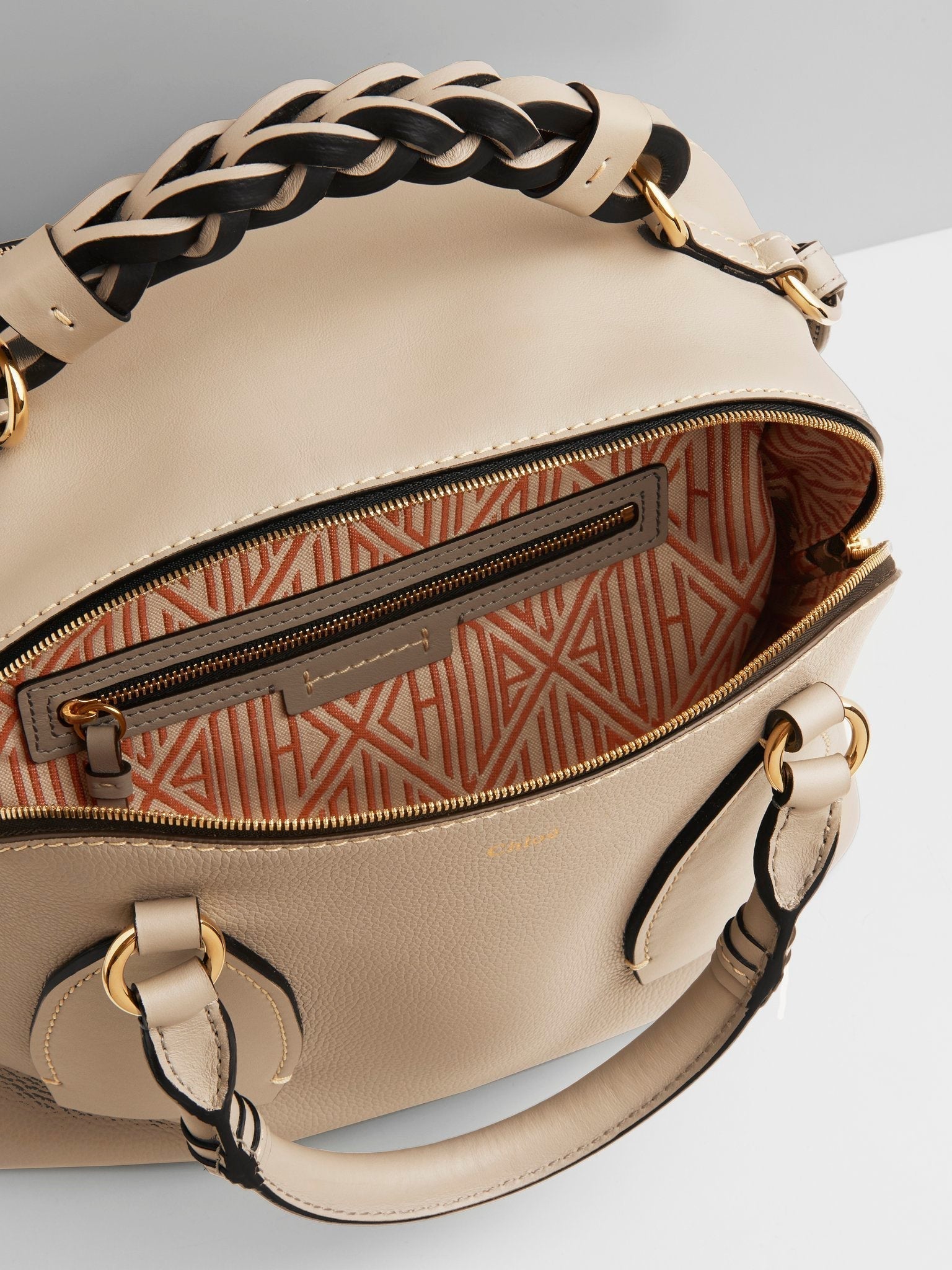 Sac de jour Daria en cuir - Sweet Beige