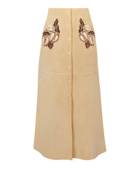 Light Camel SKIRT - Light Camel