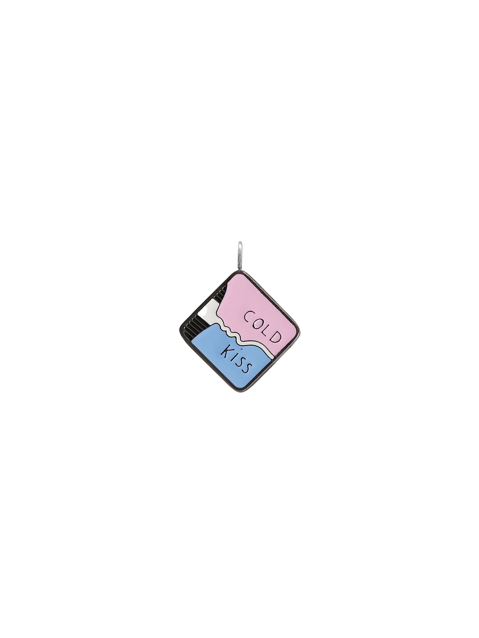 DÉJÀ VU 1pcs Pendentif pour petite maroquinerie en laiton - Ruthenium