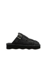Charcoal Black SLIPPERS - Charcoal Black