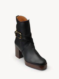 BASEPLUS_Black ANKLE BOOTS - Black