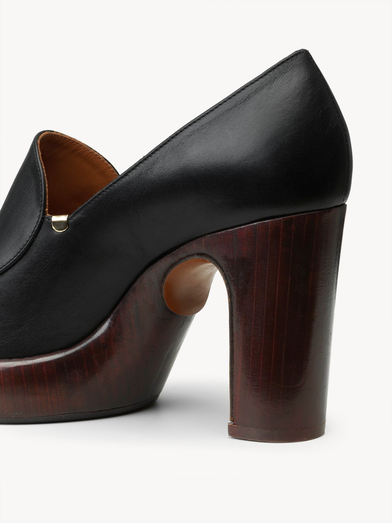 Mocassins Irenn en cuir - Black