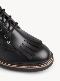 BASEPLUS_Black ANKLE BOOTS - Black
