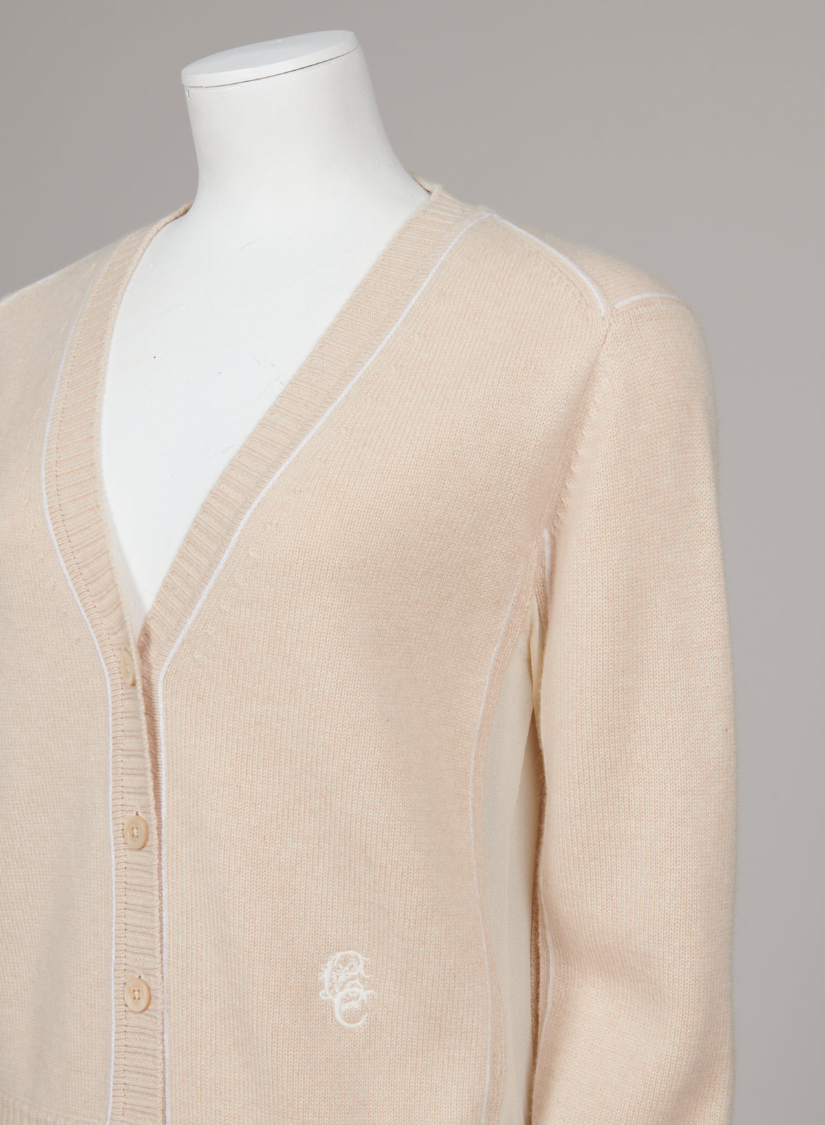 Creamy Beige CARDIGAN - Creamy Beige