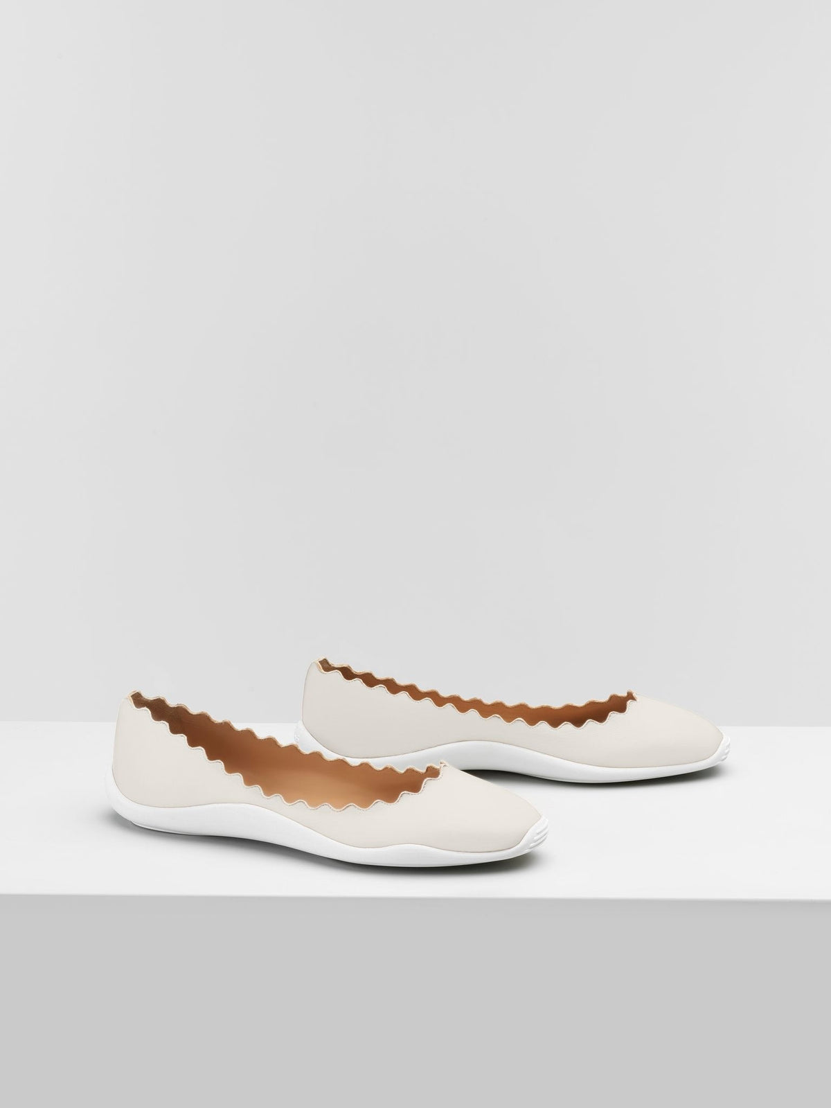 Cloudy White BALLERINAS - Cloudy White
