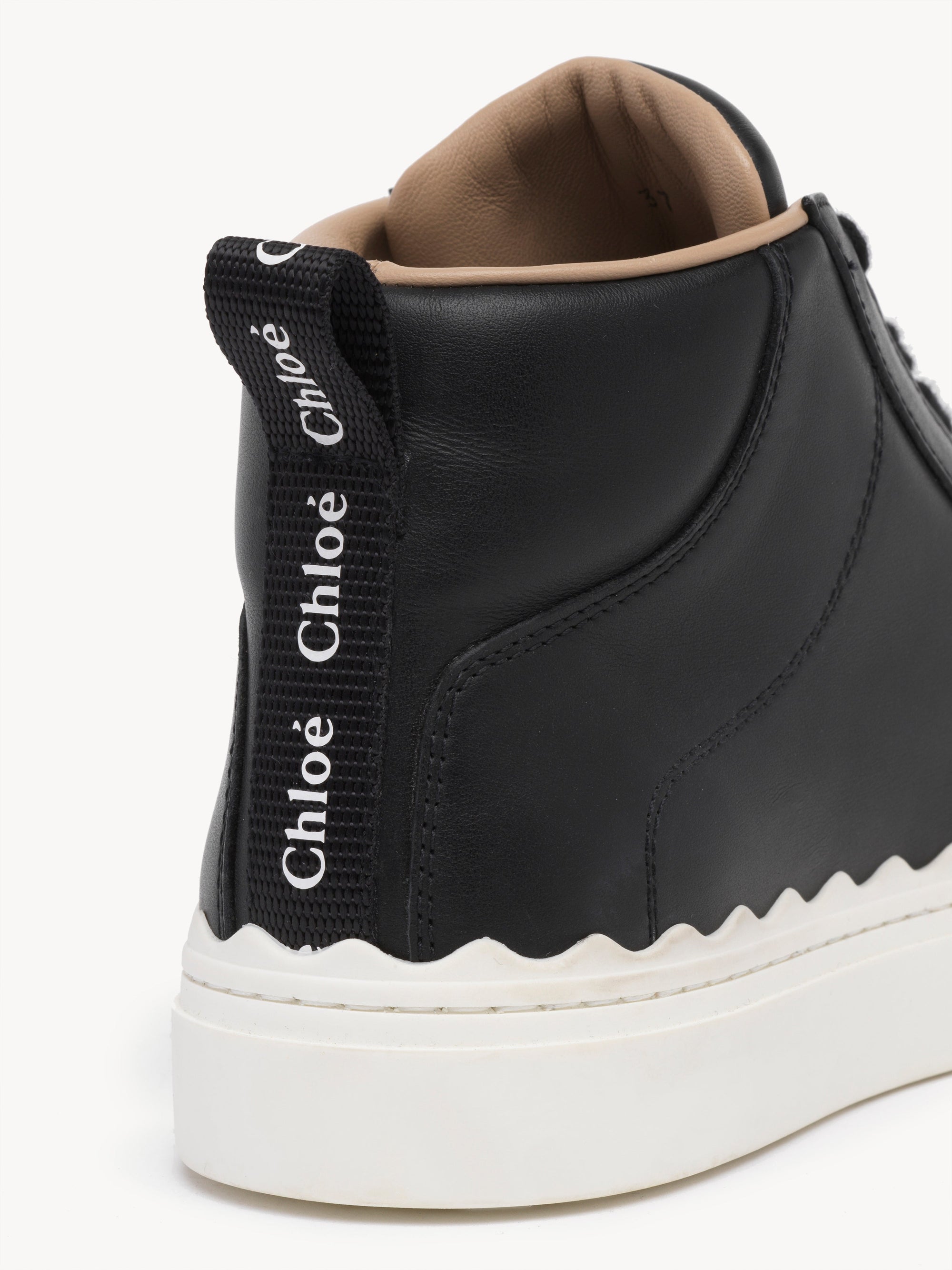 Sneakers Lauren en cuir - Black