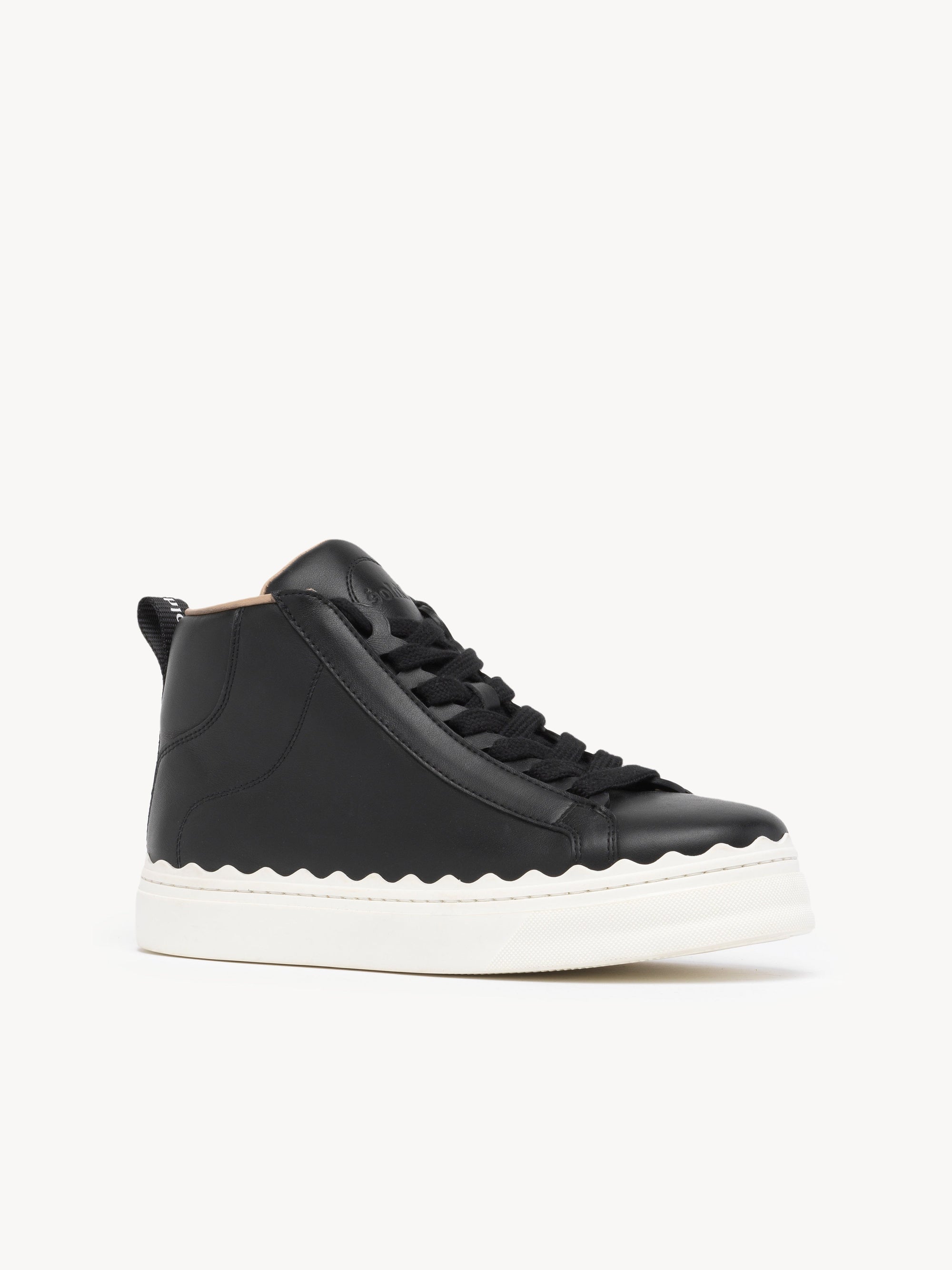 Sneakers Lauren en cuir - Black