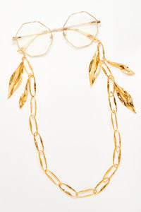 Gold Color SUNGLASSES JEWE - Gold Color
