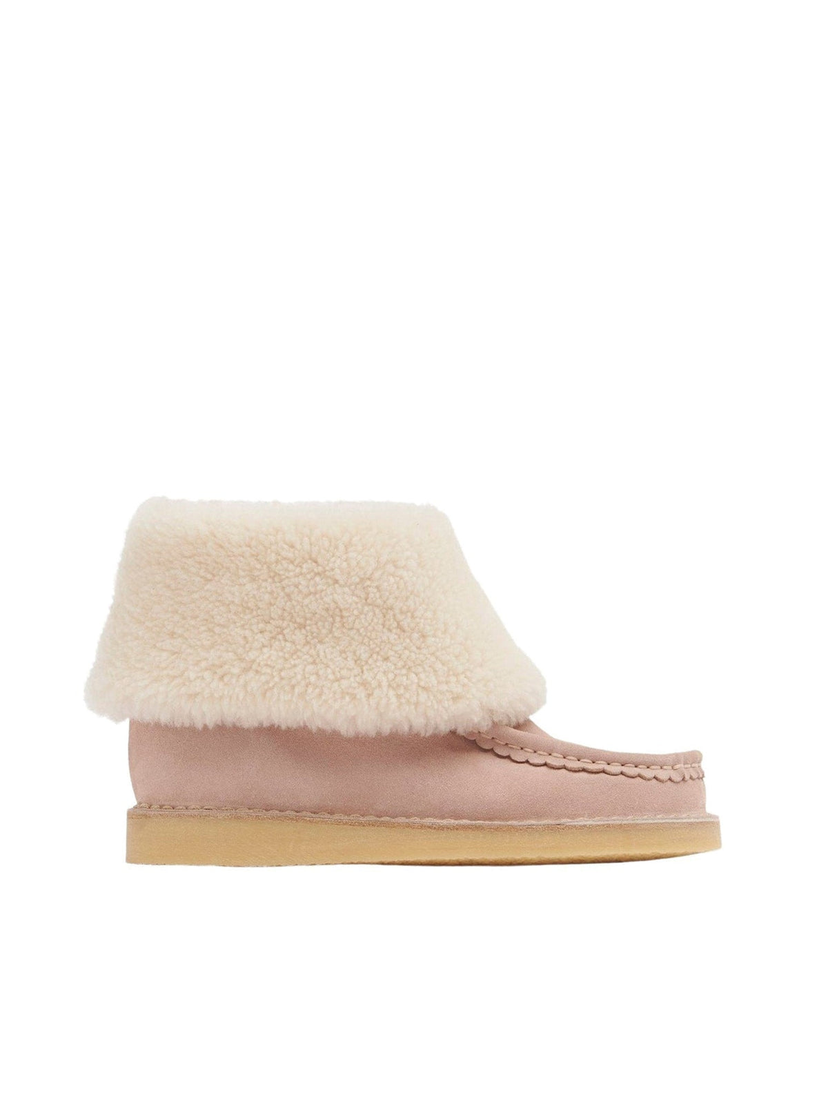 BASEPLUS_Maple Pink FLAT COMFY BOOT - Maple Pink