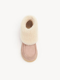 BASEPLUS_Maple Pink FLAT COMFY BOOT - Maple Pink