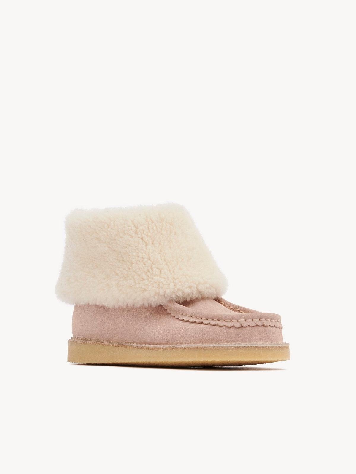 BASEPLUS_Maple Pink FLAT COMFY BOOT - Maple Pink