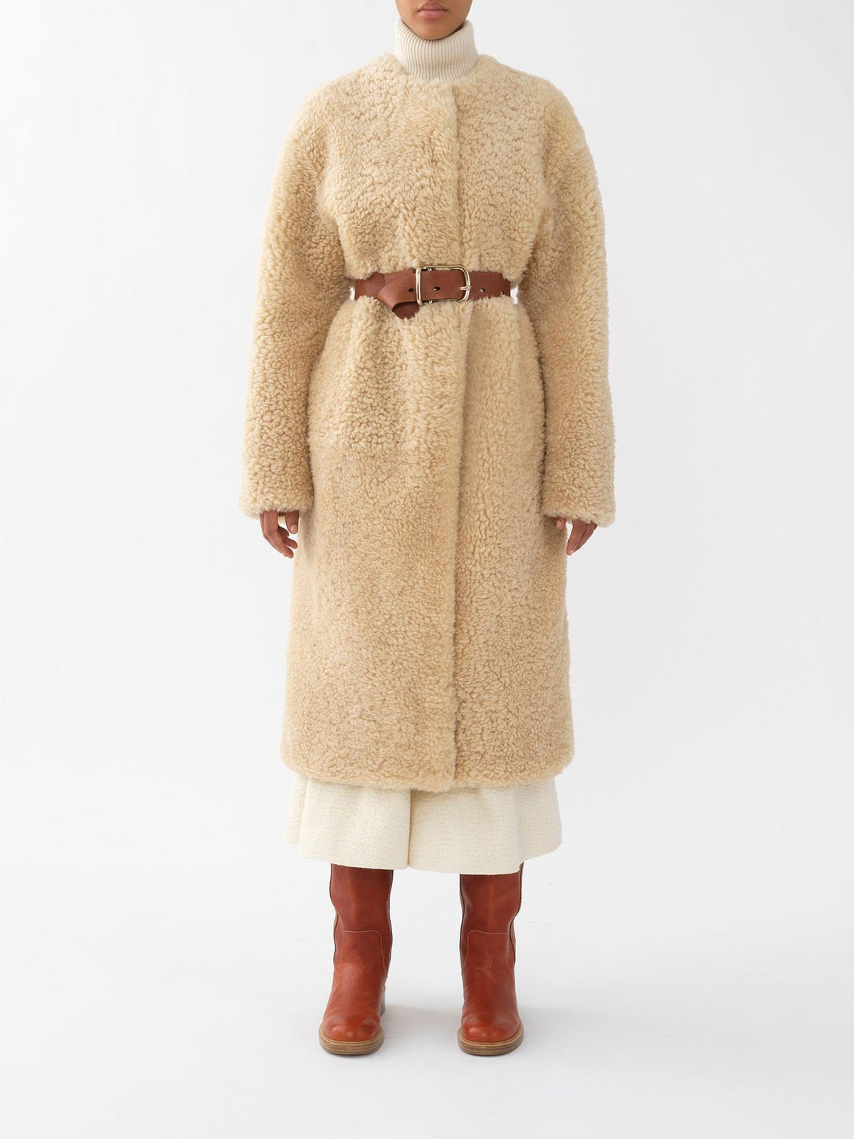 BASEPLUS_Buttercream COAT - Buttercream