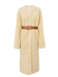 BASEPLUS_Buttercream COAT - Buttercream