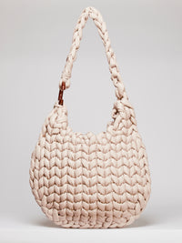 Nude LARGE HOBO - Nude