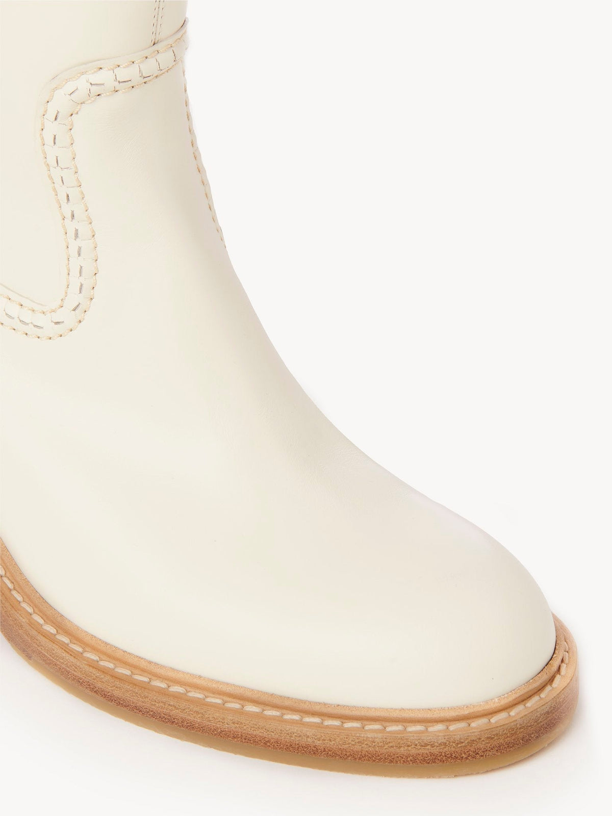 BASEPLUS_Eggshell BOOTS - Eggshell