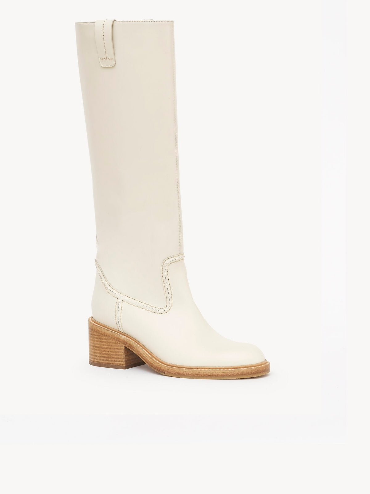 BASEPLUS_Eggshell BOOTS - Eggshell