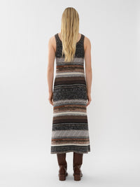 BASEPLUS_Multicolor Grey DRESS - Multicolor Grey