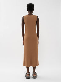 BASEPLUS_Worn Brown DRESS - Worn Brown