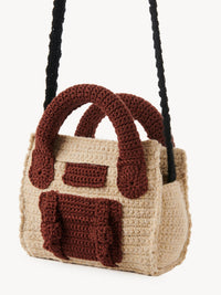 Brown & Beige NANO BAG - Brown & Beige
