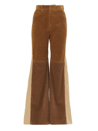 BASEPLUS_Off Brown TROUSERS - Off Brown
