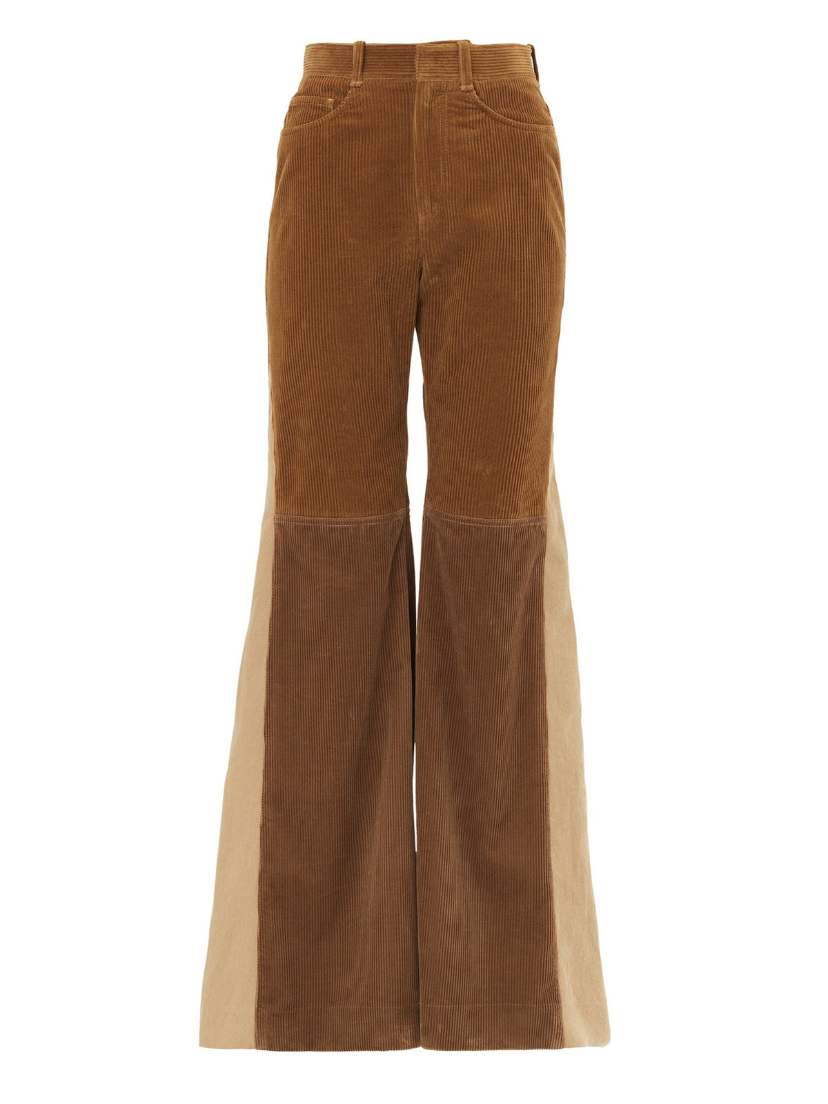BASEPLUS_Off Brown TROUSERS - Off Brown