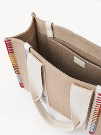 White MEDIUM TOTE BAG - White