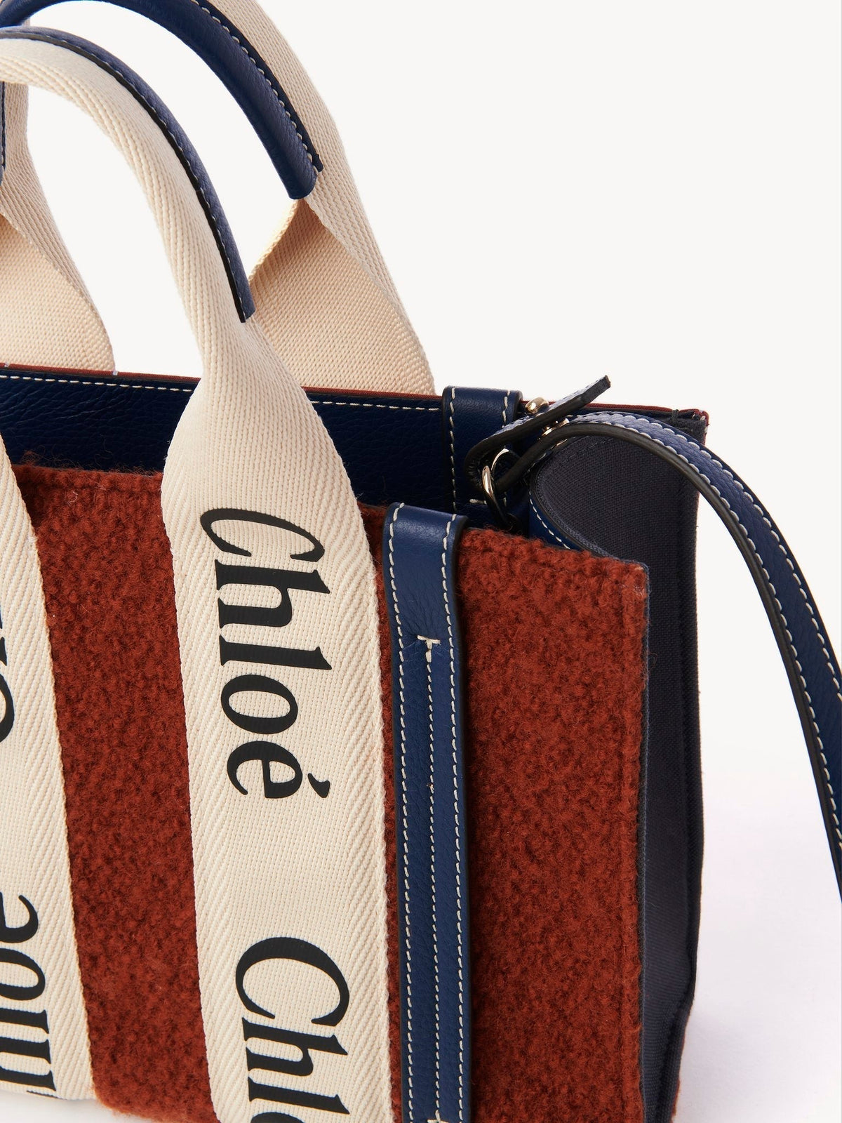 Red & Blue SMALL TOTE WI - Red & Blue